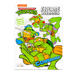 Ninja Turtles sticker pad for travel decorating and play