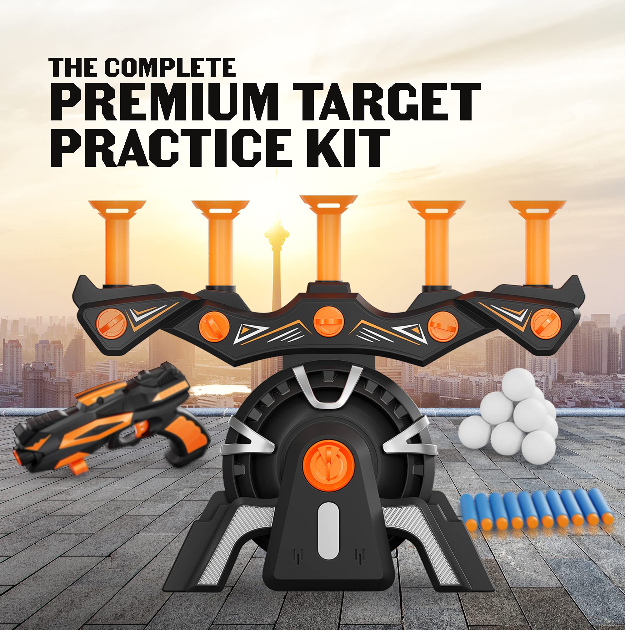 Ninja Blast foam darts (10-pack) for Nerf-style play