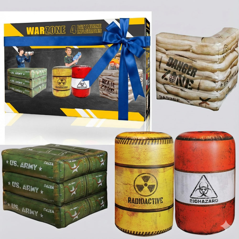 NINOSTAR Yellow Barrel battlefield inflatable for visual cues and fast action