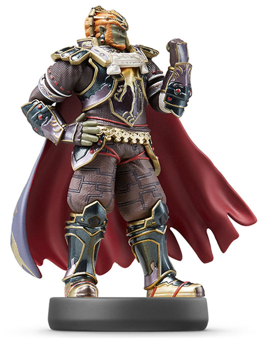 Nintendo Ganondorf amiibo Japan Import close-up, ideal for display and Smash Bros gameplay