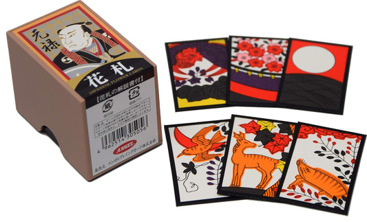 Nintendo Genroku cards box front with traditional artwork, ideal for collectors.