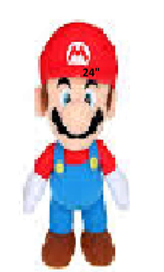 Nintendo Luigi plush close-up with green outfit invites hugs and imaginative adventures