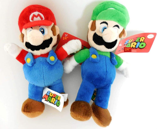 Nintendo Mario plush close-up showcases soft fabric and vibrant colors for cozy play