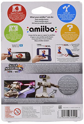 Nintendo R.O.B. amiibo on GamePad enabling in-game entry.