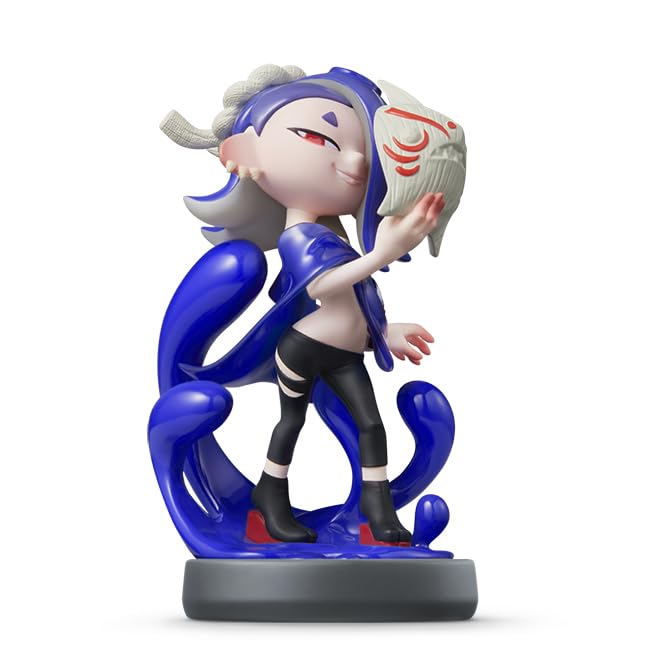 Nintendo Splatoon Deep Cut Amiibo Frye figure with exclusive gear options