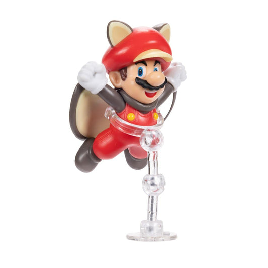 Mario Squirrel Flying figure from Nintendo ready for dioramas and collector display