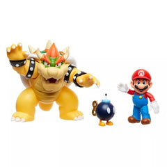 Nintendo Super Mario Diorama Bob-Omb figure ideal for quick replays and display.