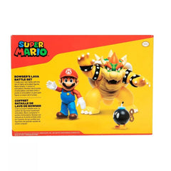 Nintendo Super Mario Diorama Bowser pose enables dramatic confrontations.