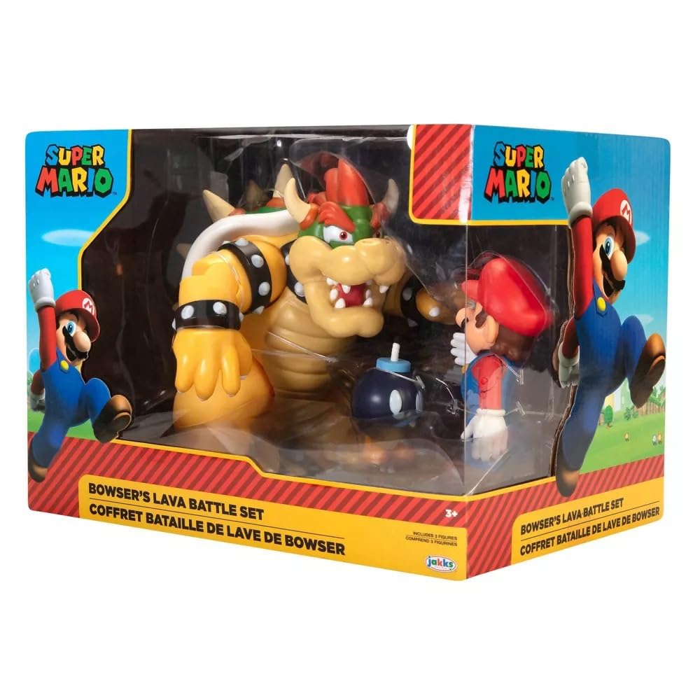 Nintendo Super Mario Diorama Mario pose enables varied hero stances.