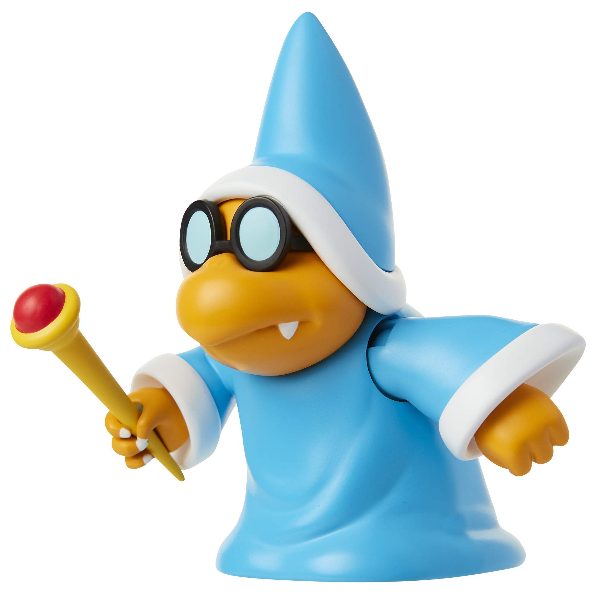 Nintendo Super Mario Magikoopa poseable figure in dynamic stance for action play.