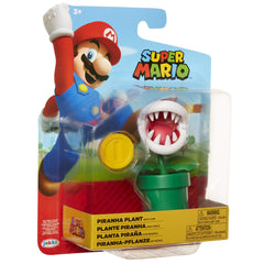Nintendo Super Mario Piranha Plant figure with accessories adds surprise power-up element