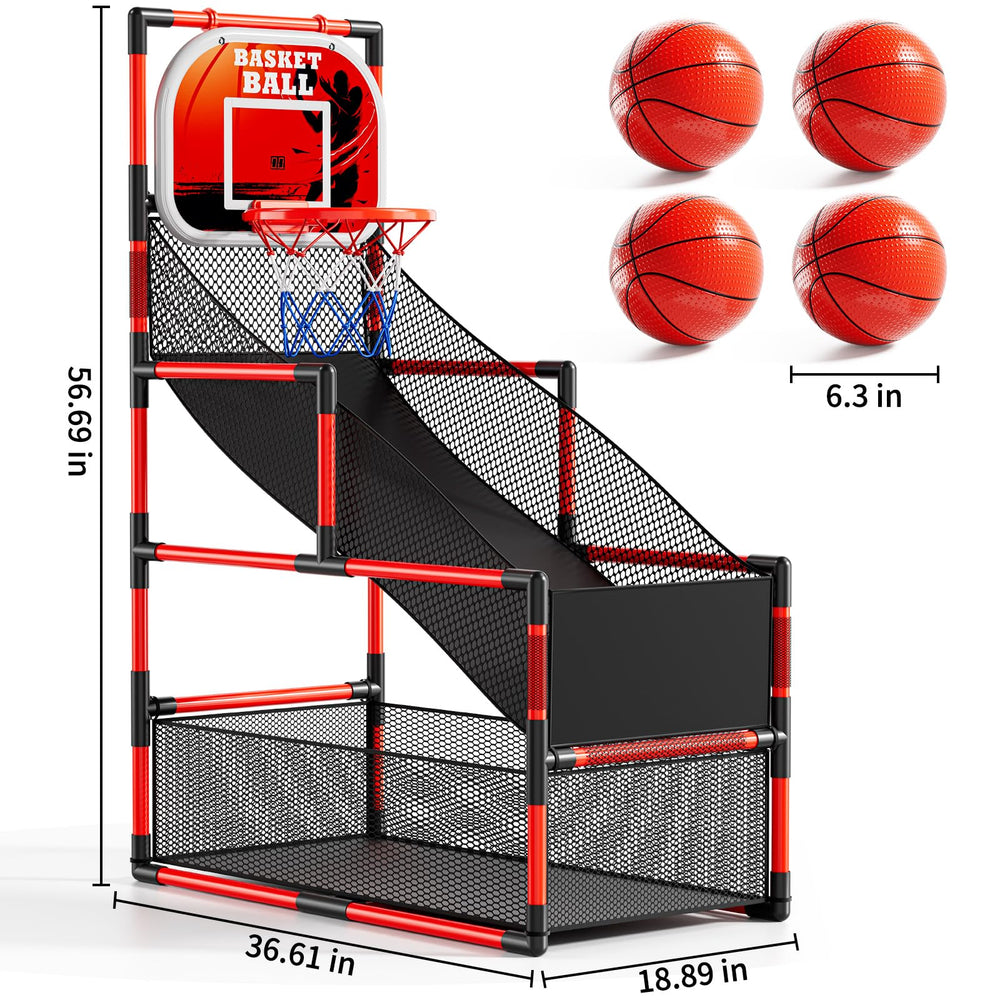 NIPLOOOW gift-ready arcade set for kids aged 3-12 boosts active play.