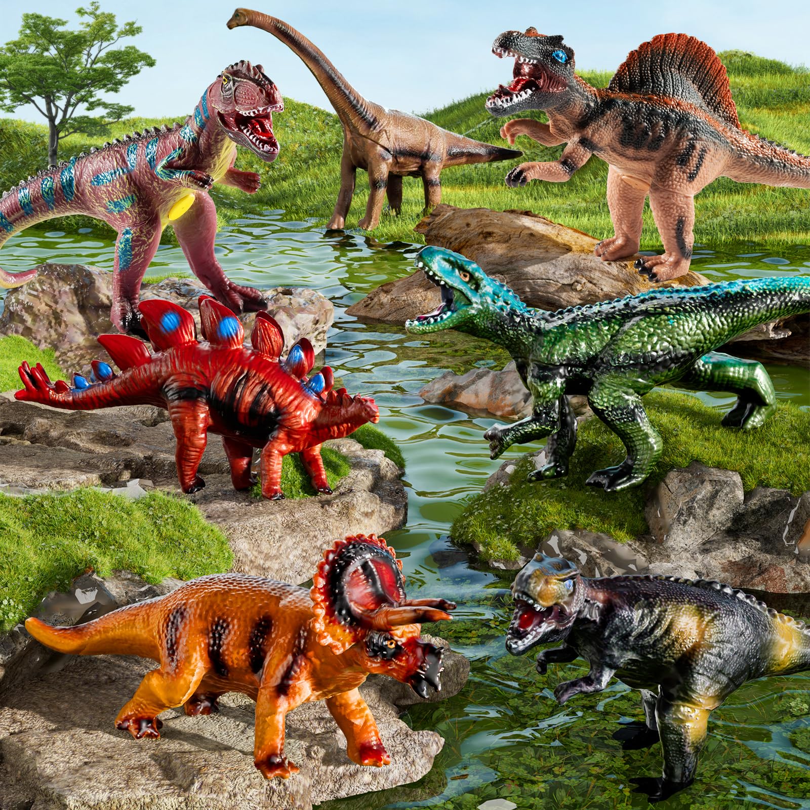 NIPLOOOW Stegosaurus figure enriches prehistoric storytelling