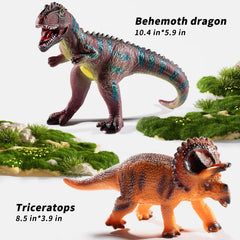 NIPLOOOW Triceratops figure for interactive learning and display