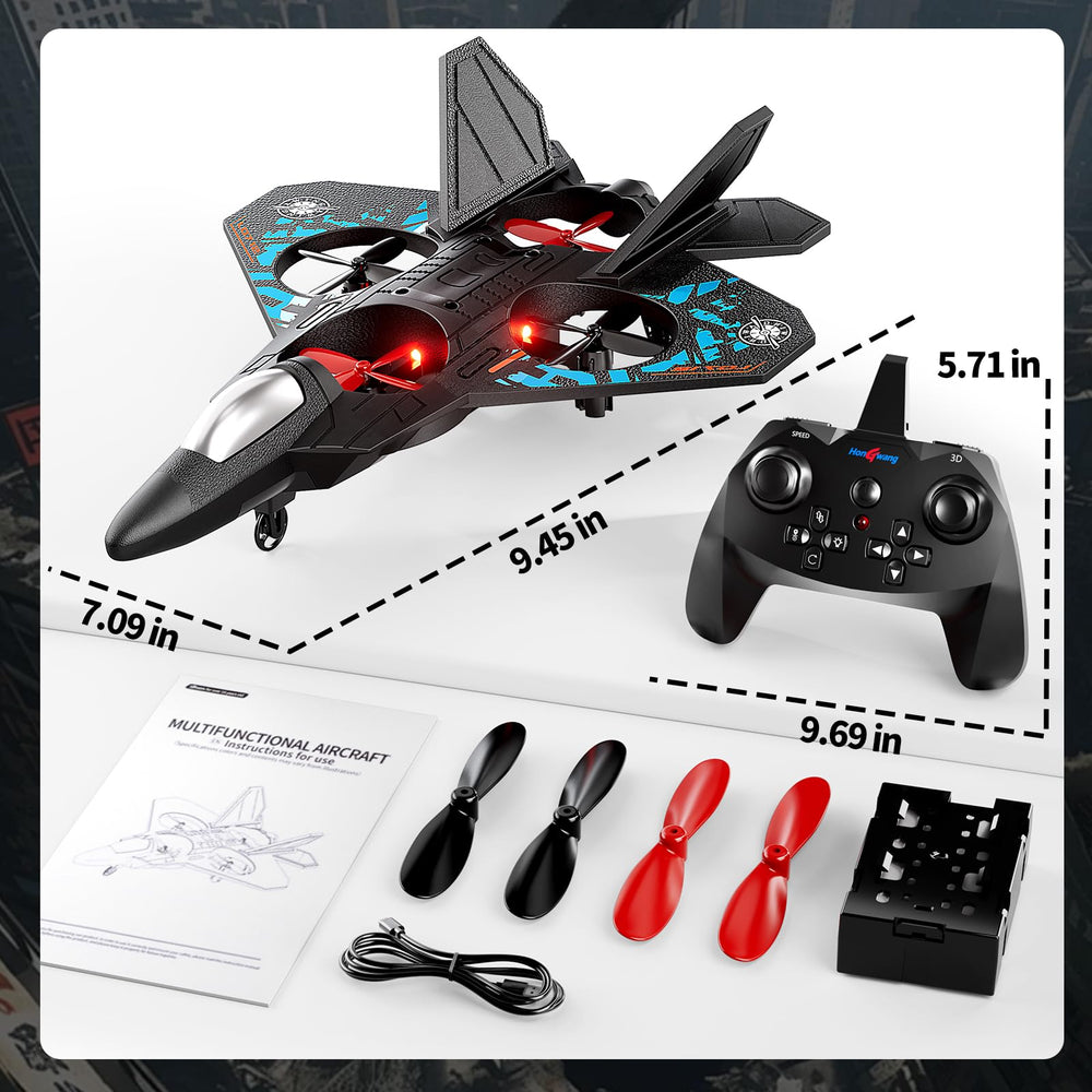NIPLOOOW foam RC airplane hover-friendly design for smooth indoor and outdoor play