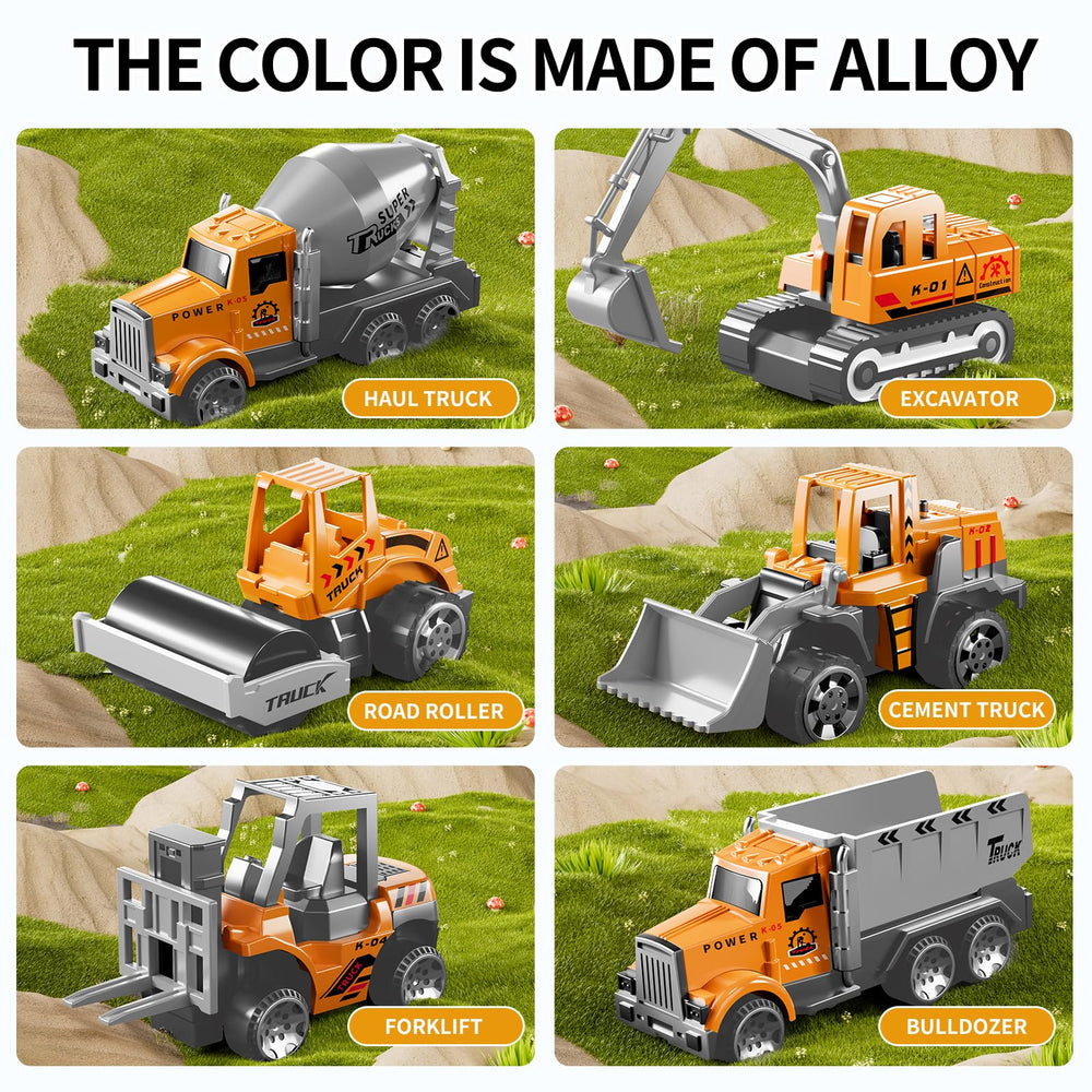 NIPLOOOW forklift toy supports stacking and fine motor skills
