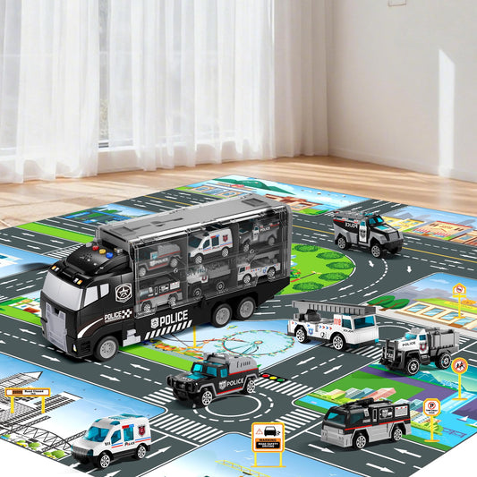 NIPLOOOW play mat provides spacious cooperative play for kids