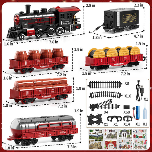 NIPLOOOW train set carriages five-pack for extended rail adventures