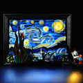 Nitemode LED light kit for Lego 21333 Starry Night glows softly to enhance display
