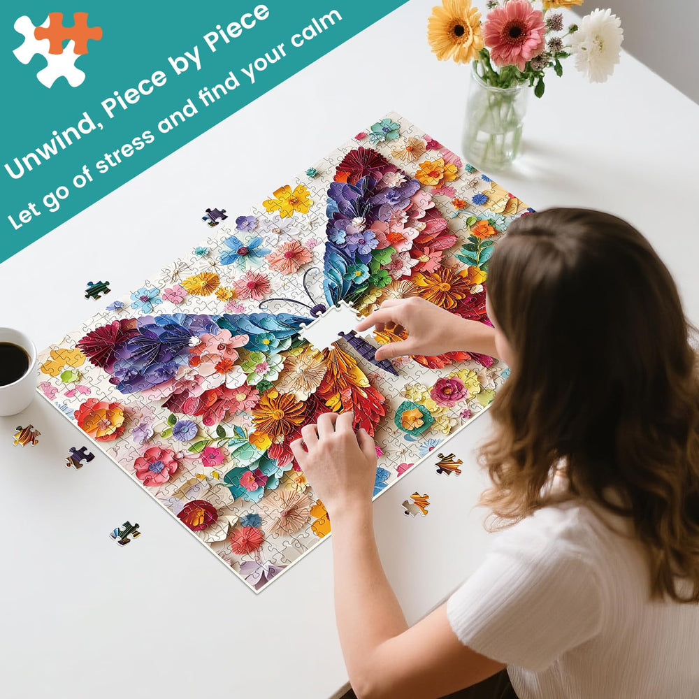 Nitktaia puzzle foil stamping shows vibrant colors for premium look