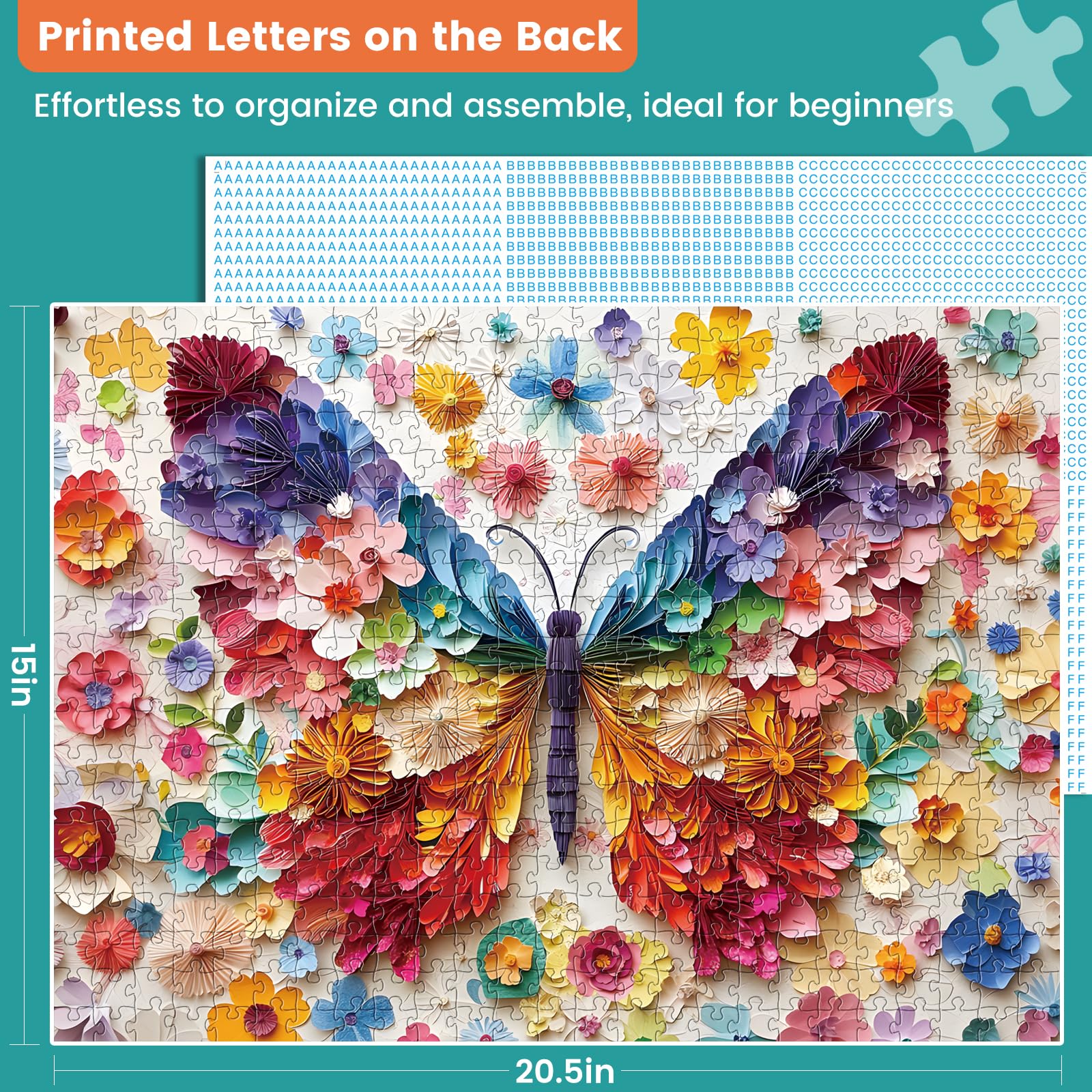 Nitktaia puzzle high-precision printing reveals fine detail