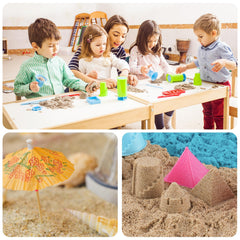 NiToy FlexiSand safe non-toxic material aligned with U.S. toy safety standards.