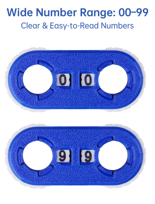NiToy life counter with plastic box keeps cards organized.