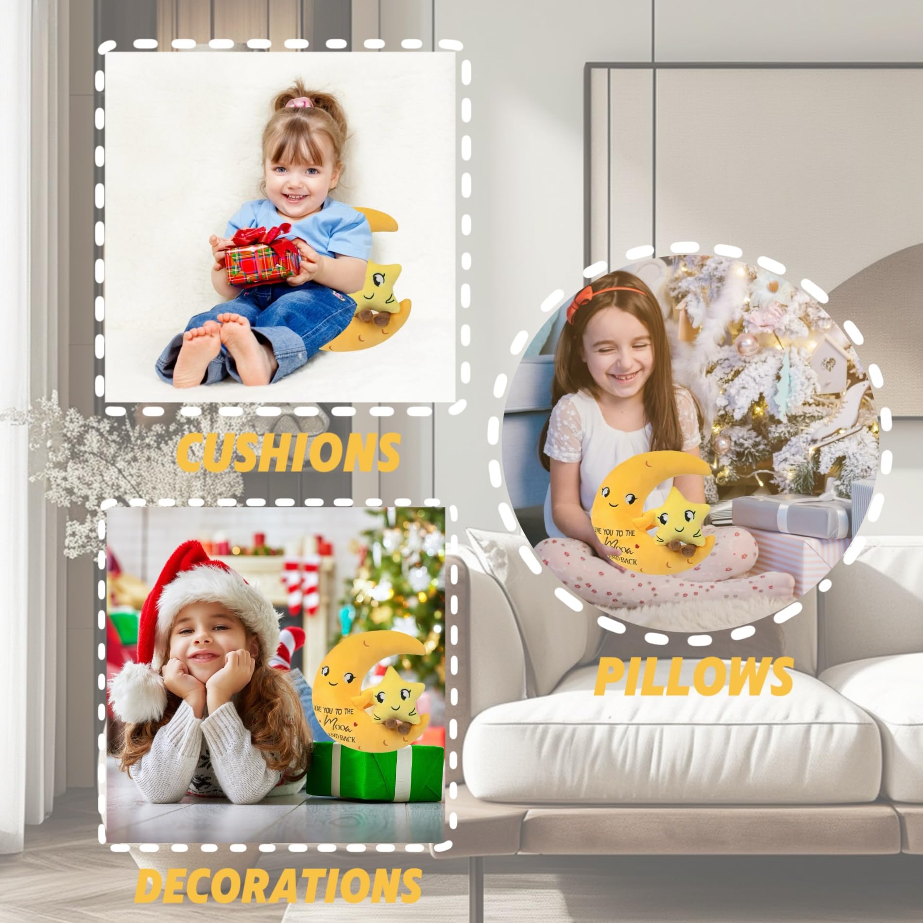NIUBEHOHO Cute eyes embrace conveys warmth ideal for bedtime routines.