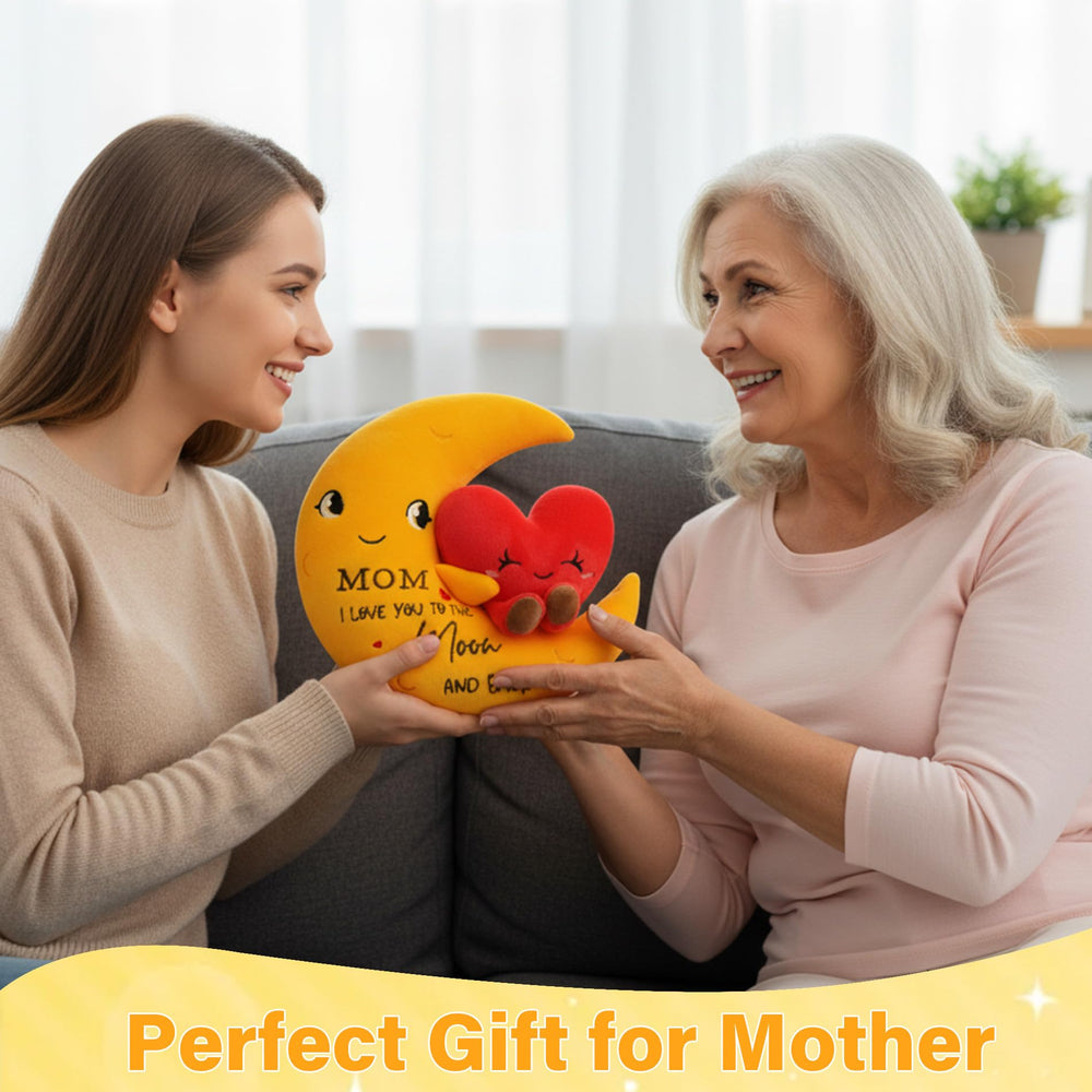 NIUBEHOHO Moon Love plush-soft fabric delivers cloud-like cuddle comfort
