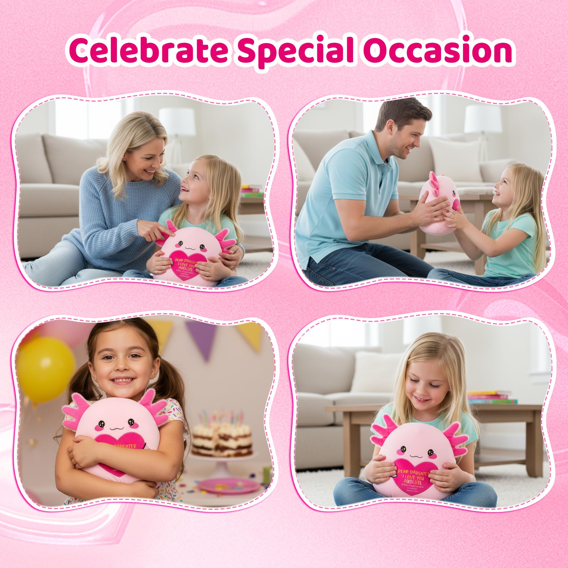 Safe, skin-friendly materials suitable for all ages and cuddles.