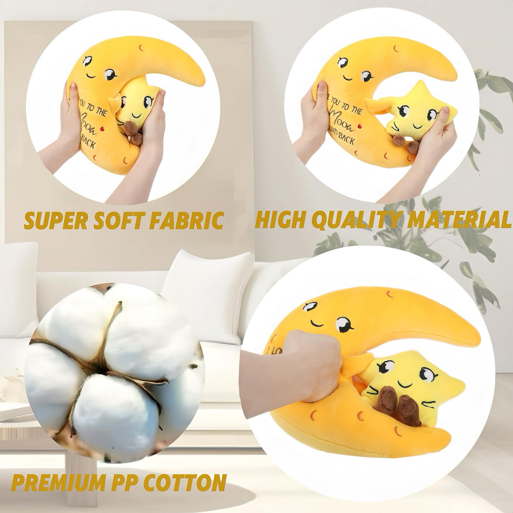 NIUBEHOHO Soft texture reveals premium fabrics for gentle hugging and bedtime comfort.