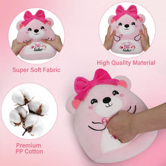 Ultra-plush fabric inviting gentle hugs and long-lasting softness.