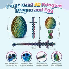 NIUCOO dragon egg a playful Easter basket surprise