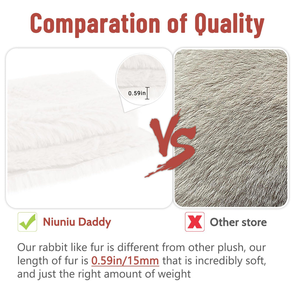 Niuniu Daddy unicorn weighted plush used as bedroom decor.