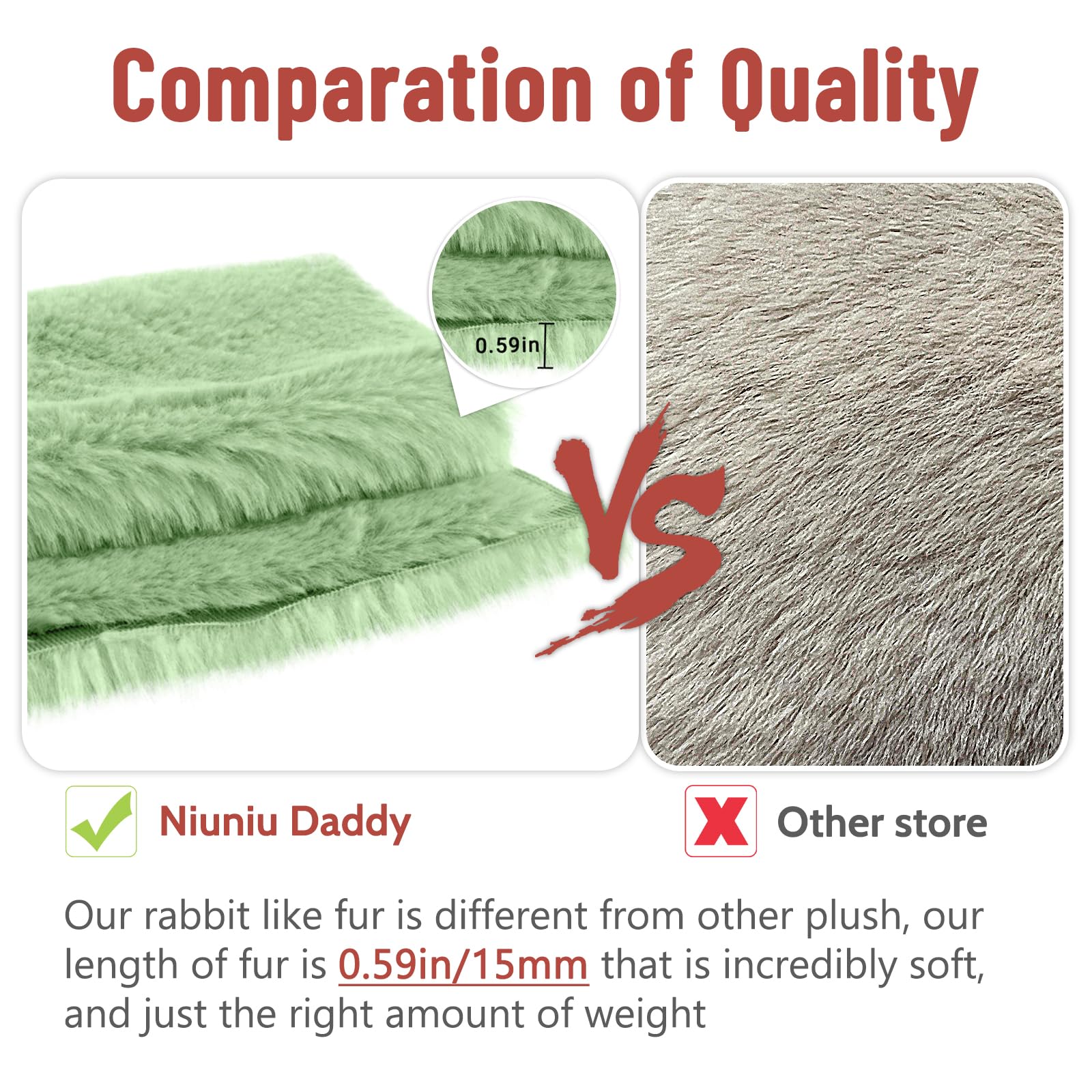 Niuniu Daddy green plush decor suitable for kid rooms.