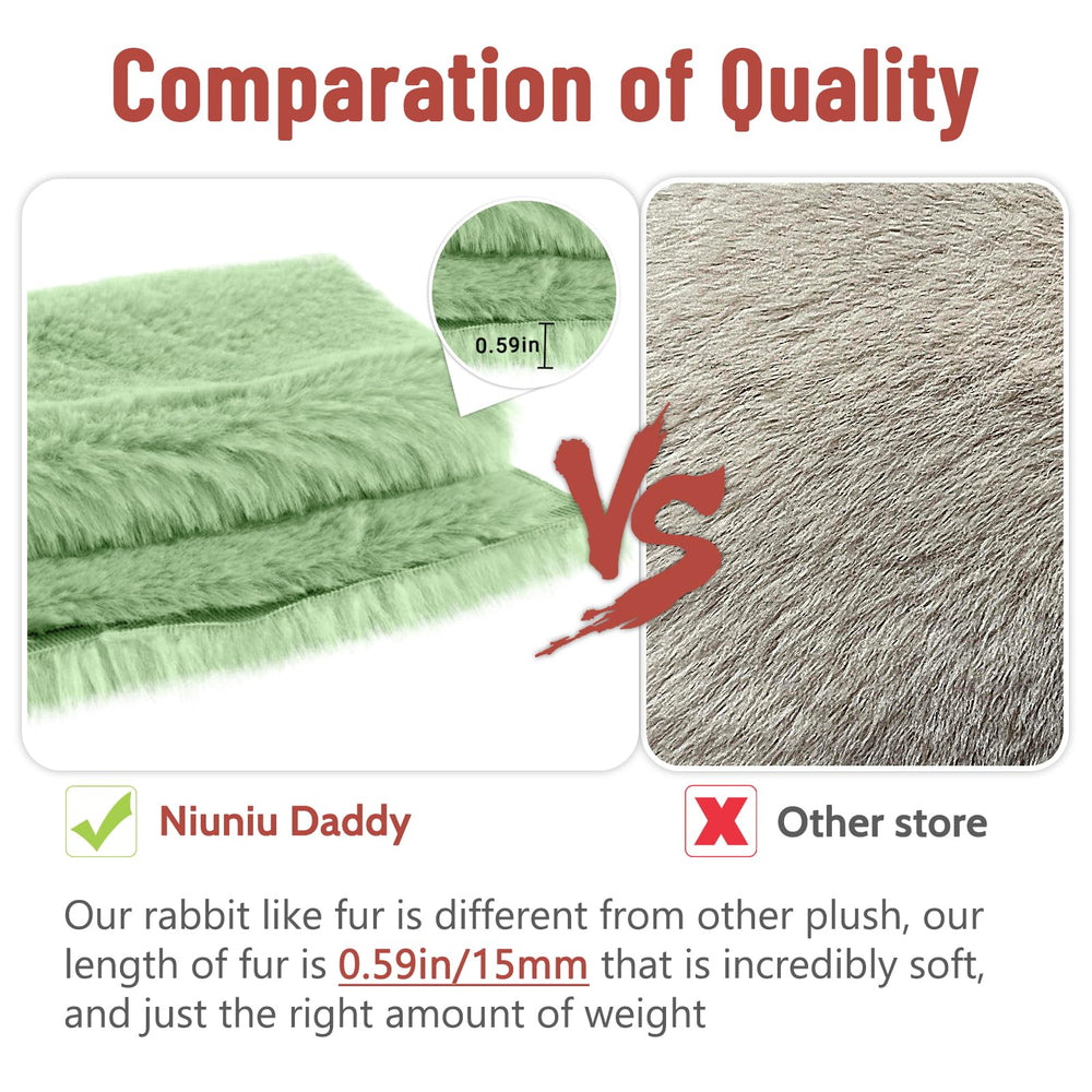 Niuniu Daddy green plush decor suitable for kid rooms.