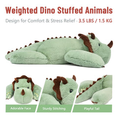 Niuniu Daddy pillowfort dinosaur creates a cozy nesting spot for cuddling.