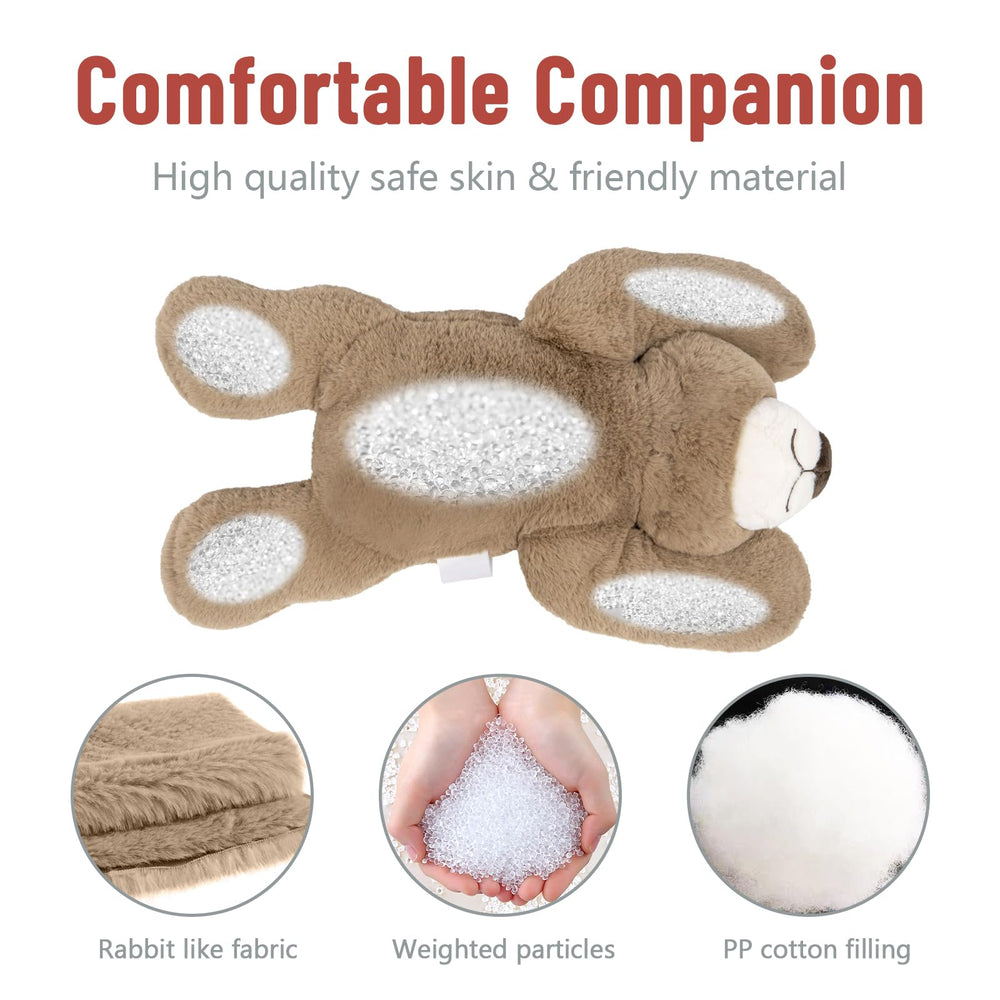 Niuniu Daddy bear body pillow use shown as versatile comfort
