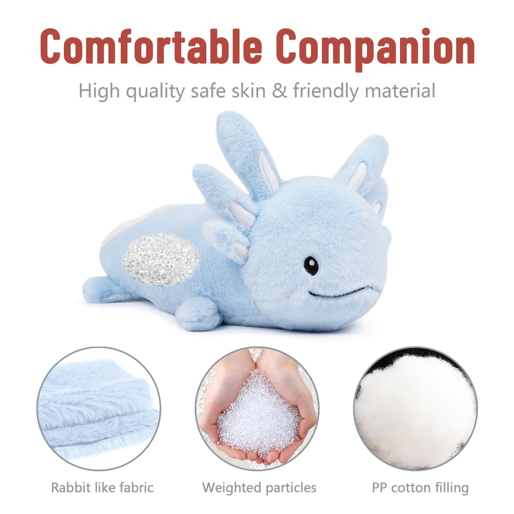 Niuniu Daddy kawaii axolotl plush toy for play and comfort