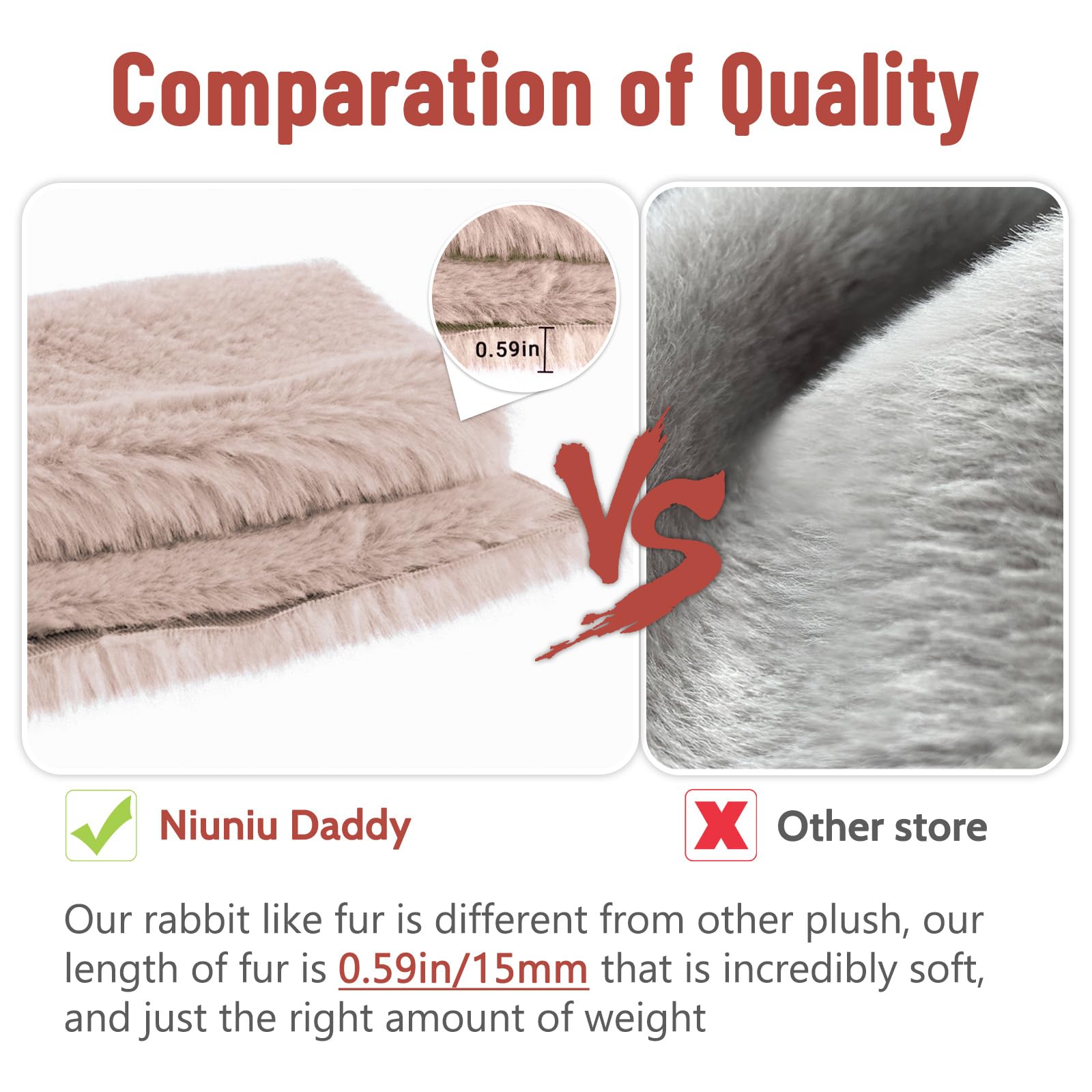 Niuniu Daddy weighted lemur plush safety eyes and non-toxic materials.