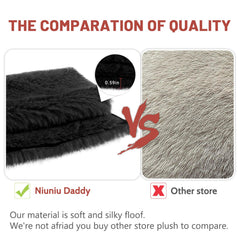 Niuniu Daddy Panda weighted plush safety features include non-toxic materials