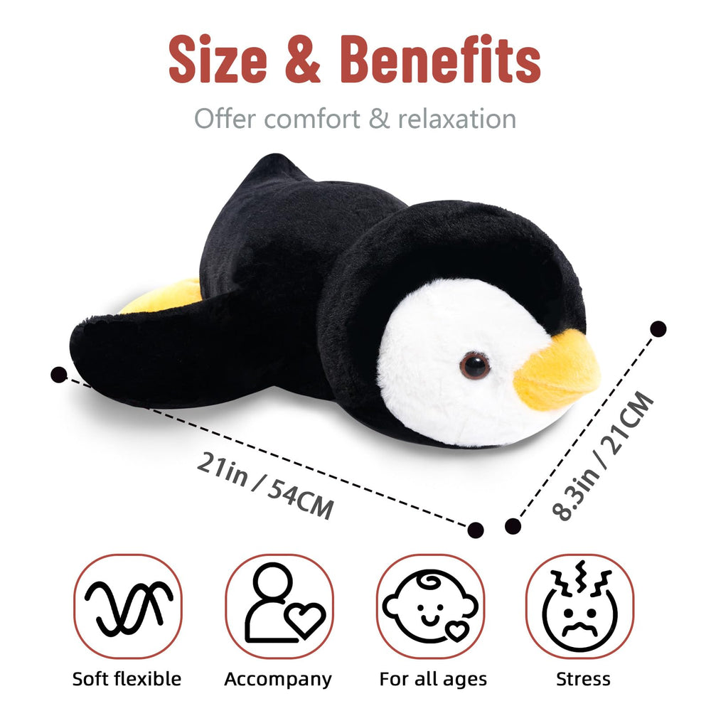 Niuniu Daddy penguin decor adds charming accent to living spaces.
