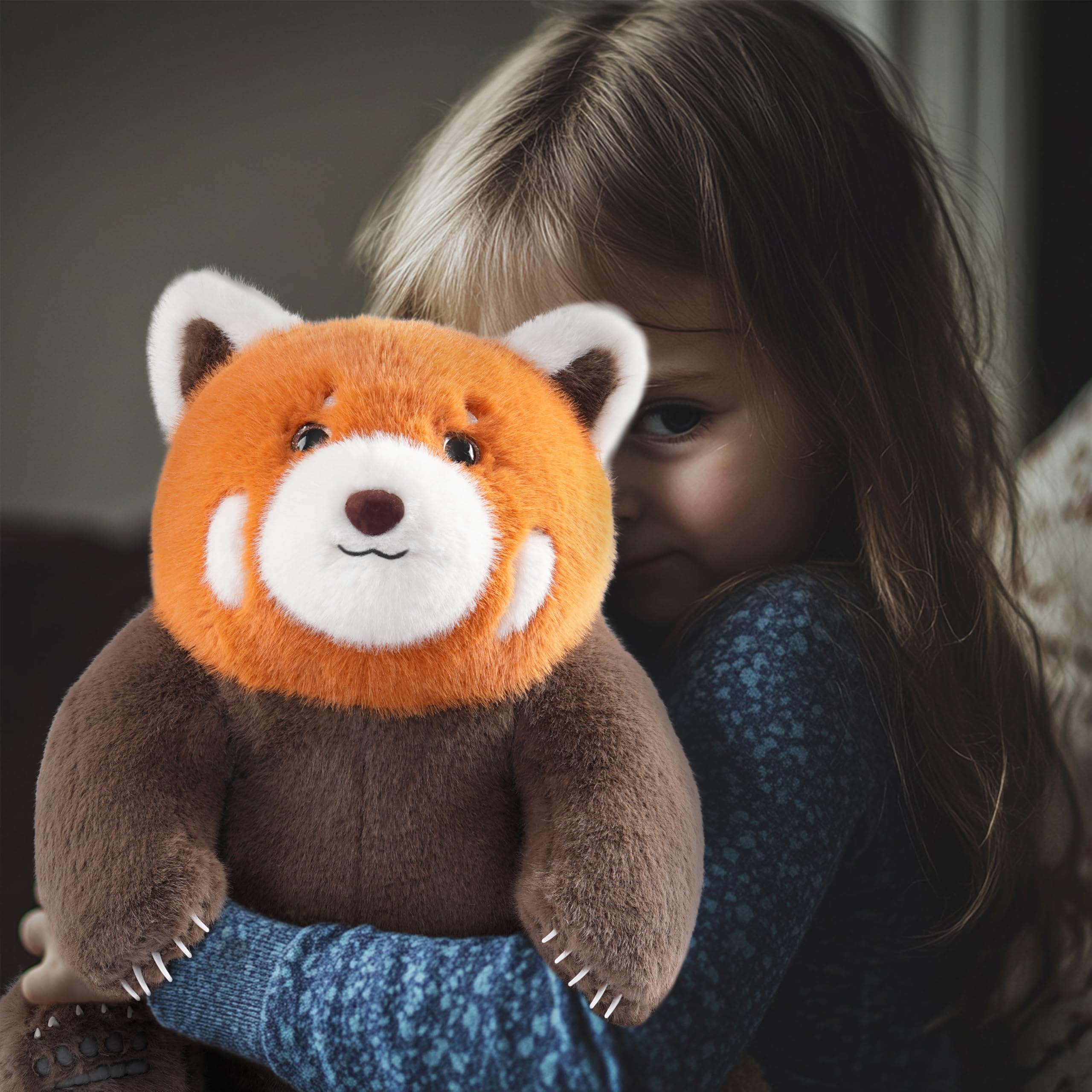 Niuniu Daddy Red Panda body pillow use supports cozy nights and relaxation.