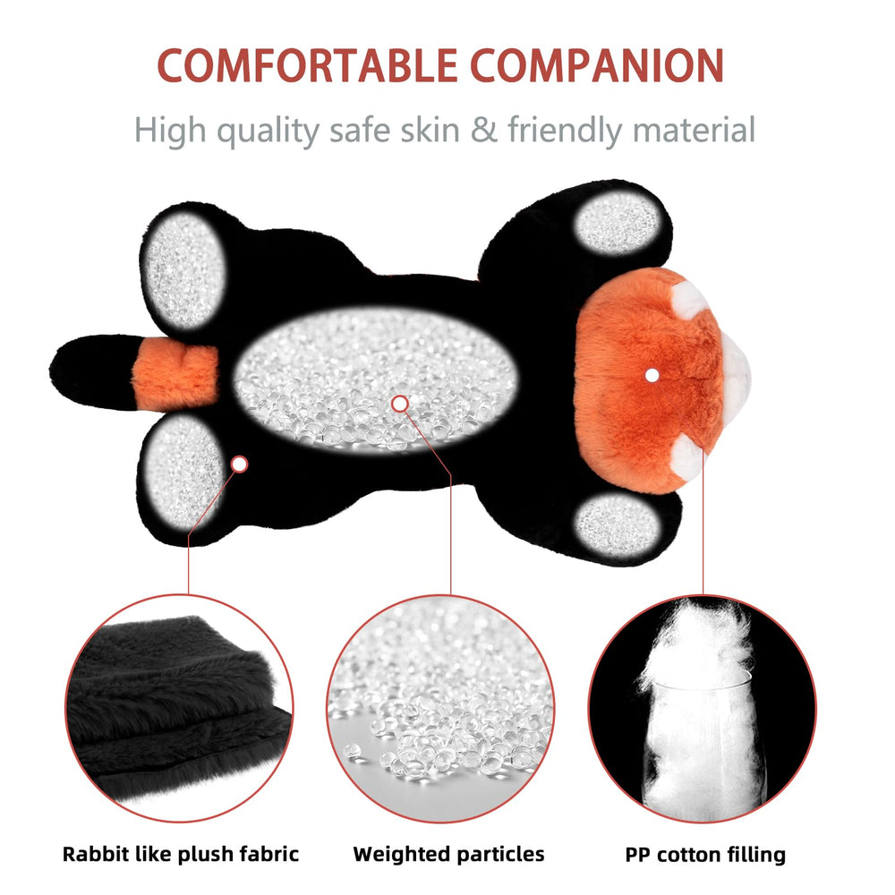 Niuniu Daddy red panda decor-friendly plush adds whimsy to rooms