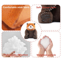 Niuniu Daddy Red Panda gift box presentation makes a ready-made present for birthdays.