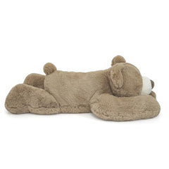 Niuniu Daddy weighted bear close-up fur texture for tactile comfort.