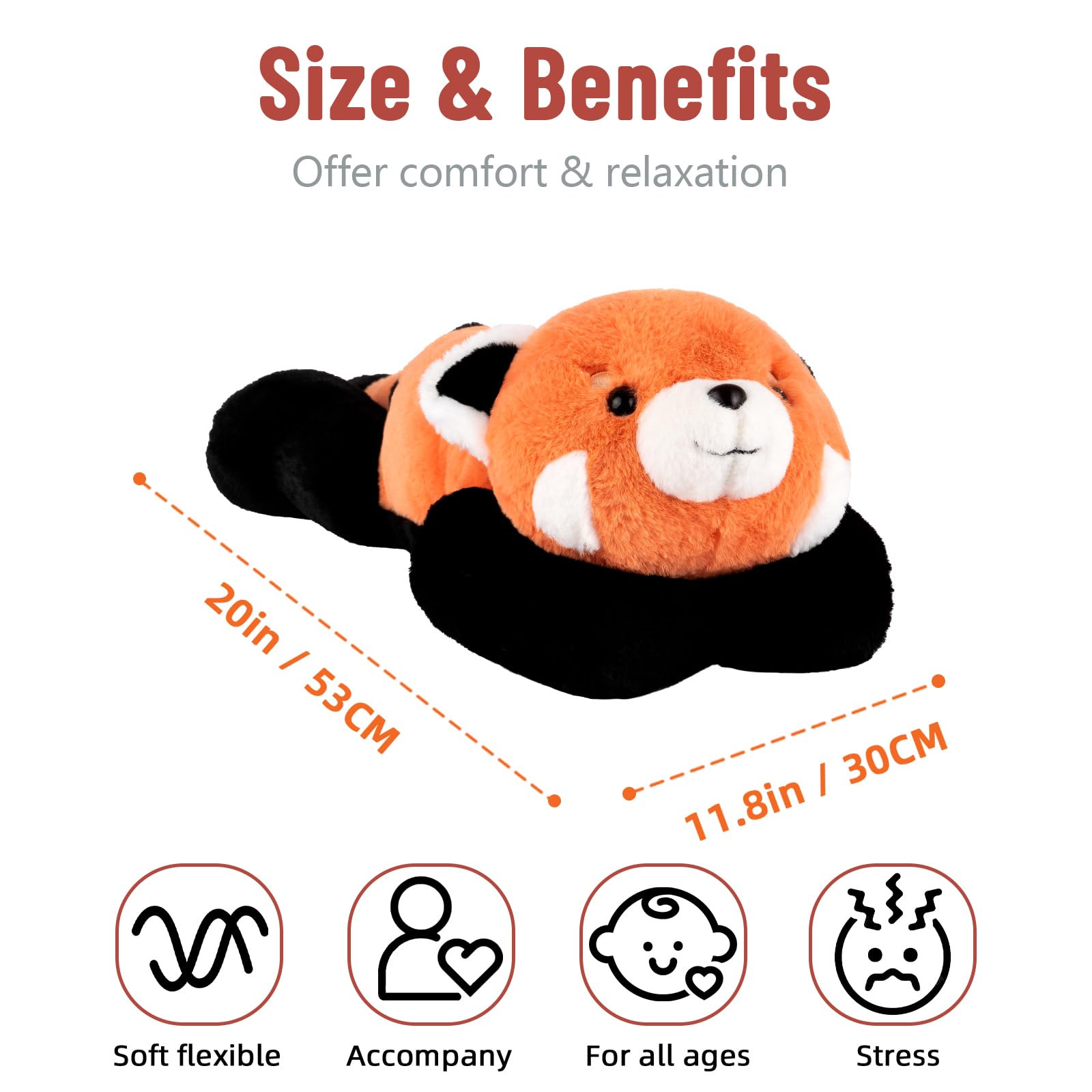 Niuniu Daddy weighted legs image highlights secure, comforting embrace