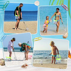Niuyhe beach scoop makes it easy for kids and adults to collect shells.