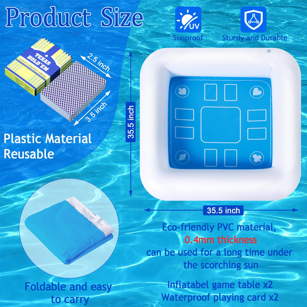 Niuyhe waterproof playing cards deck handling splashes during pool parties