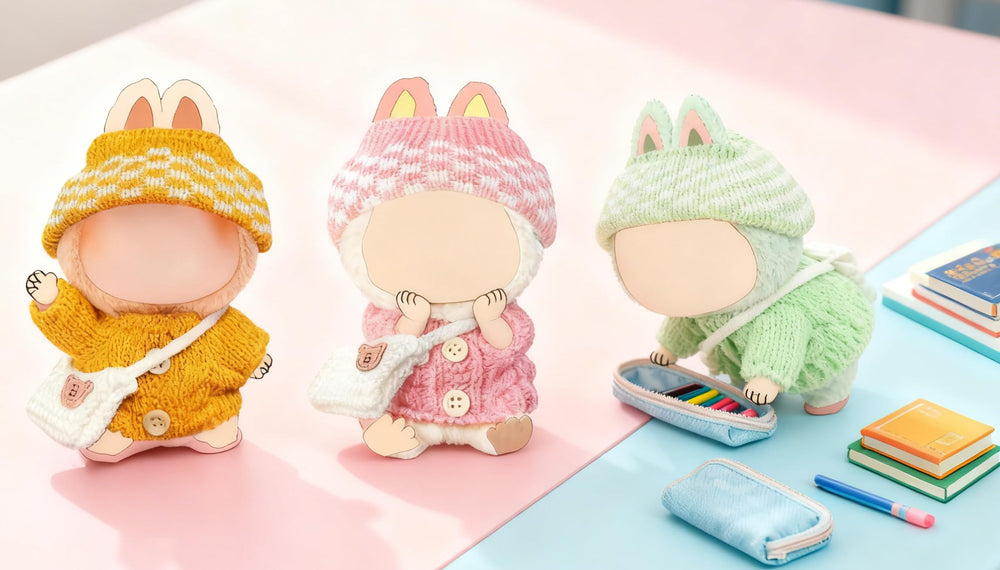 NiXiSHEEN diorama-ready set helps create charming display scenes with cohesive styling.